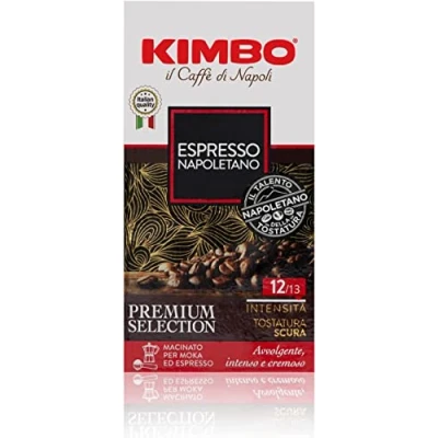 Afbeelding van 23% korting Kimbo Gemalen koffie Espresso Napoletano 1 stuk 250 g