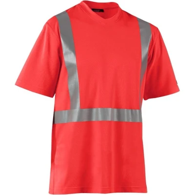 Afbeelding van Blaklader UV T shirt High Vis 3382 1011 Rood XL