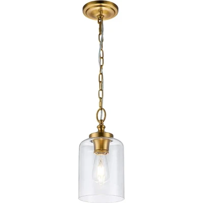 Afbeelding van Feiss LED Pendelarmatuur Hounslow 1X E27 Max 60W Dimbaar Burnished Brass