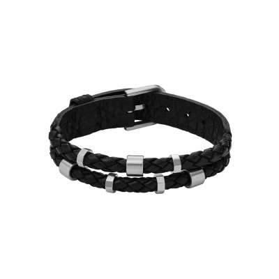 Afbeelding van Fossil heren Armband van leer JF04473040