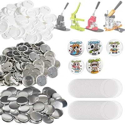 Image de VEVOR Badge Personnalisé Consommables 58mm 500 Kits Machine à Badges non incluse