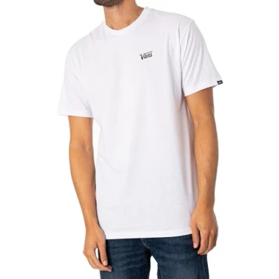 Afbeelding van Vans Mini Script T shirt voor heren, Wit.