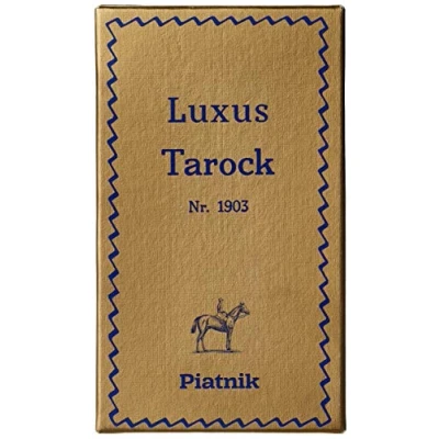 Afbeelding van Piatnik 1903 Speelkaarten Tarot met drie Deluxe 54 stukjes