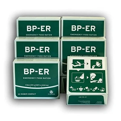 Afbeelding van BP ER Elite Emergency Food 6 x 500 g eenheden, Camping Outdoor Vorsorgge van de toonaangevende fabrikant GC Rieber Compact uit Noorwegen (laatste batch en certificaat snelheidshandelaar)