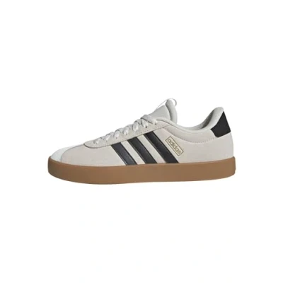 Image de adidas Femme VL COURT 3.0 SHOES, Off White/Grey Six/Gold Metallic, 44 EU
