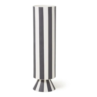 Afbeelding van OYOY Living Design Toppu Vaas 31 Cm Zwart