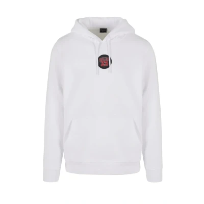 Afbeelding van Mister Tee Ballin 23 Patch Hoodie, Heren, Maat: Large, White
