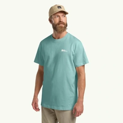 Afbeelding van Jack Wolfskin Essential T M Tshirt basic, Heren, Maat: Large, Soft jade