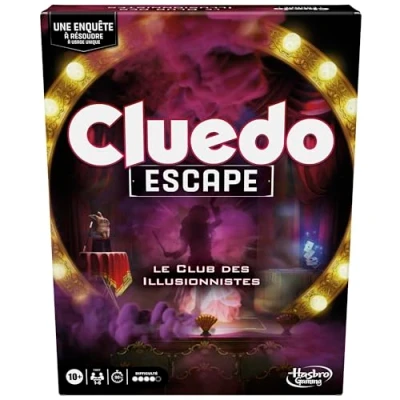 Afbeelding van Cluedo Escape: The Club of Illusionists, onderzoeksspel in Escape Game Franse versie