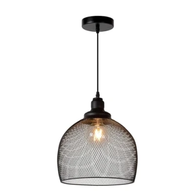 Afbeelding van Lucide MESH Hanglamp Ø 28 cm 1xE27 Zwart