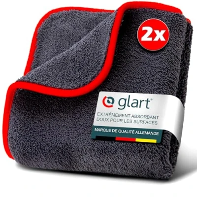 Afbeelding van 2 stuks microvezeldoeken voor hoogglanskeuken, microvezeldoek, keukenfront, lakreiniger, keukendoek, 40 x cm