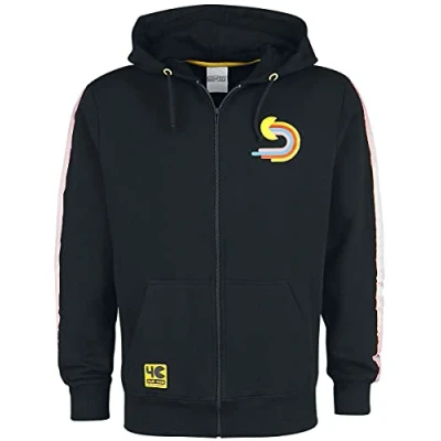 Afbeelding van Pacman 1980 Men&#039;s Zipper Hoodie L