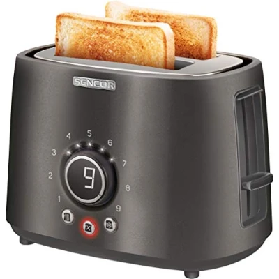 Afbeelding van Sencor STS 6058BK broodrooster 9 2 snede(n) 1000 W Zwart