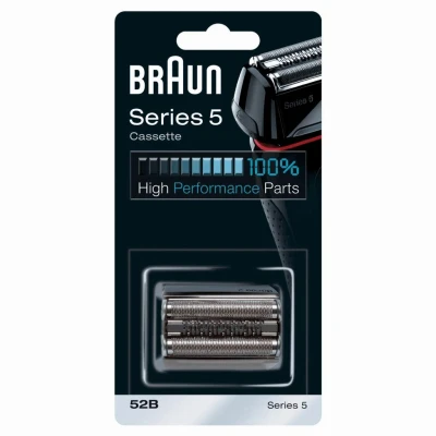Afbeelding van Huismerk Cassette 52B Scheerblad + Messenblok voor Braun 5 series