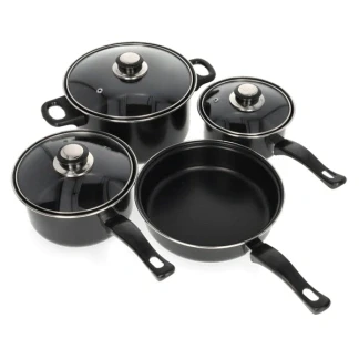 Afbeelding van Redcliffs Pannenset Outdoor Campingpannen 4 stuks