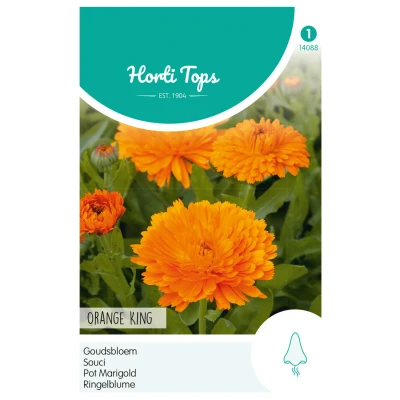 Afbeelding van Calendula Off. Dubbel Oranjekoning Hortitops