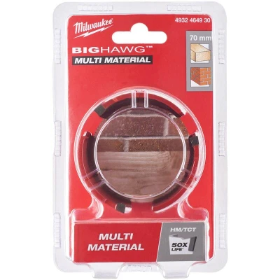 Afbeelding van MILWAUKEE 4932464930 BIG HAWG gatzaag multimateriaal 70 mm