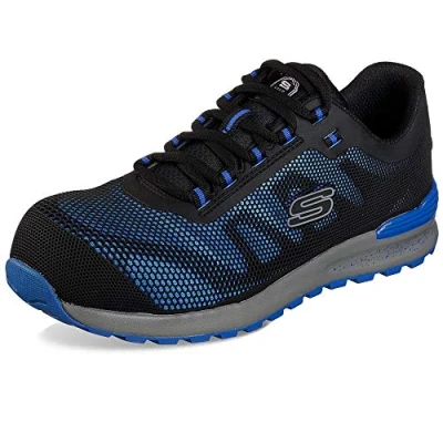 Afbeelding van Skechers Bulklin Lyndale Sneakers voor heren, Blauw