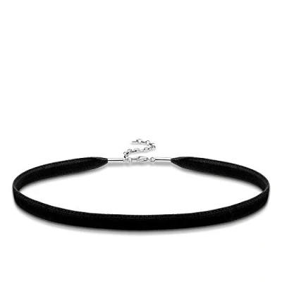 Afbeelding van Thomas Sabo KE1728 331 11 L36v Halsketting Dames Samt 30 36cm