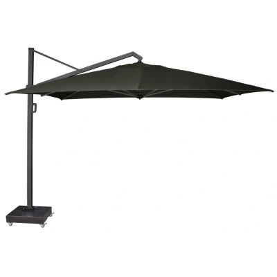 Afbeelding van Zweefparasol Icon 3,5x3,5 meter zonwering Platinum