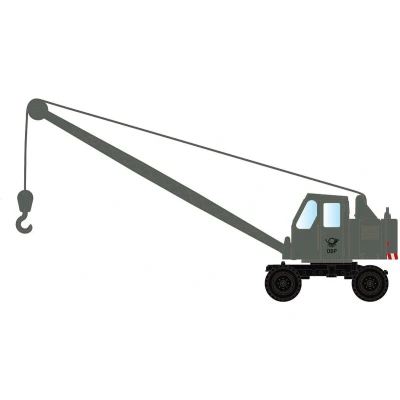 Afbeelding van Minis by Lemke LC4704 N Bouwvoertuig Fuchs F 301 kraan, DBP telecommunicatie techniek