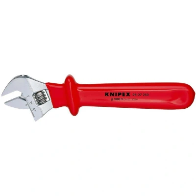 Image de KNIPEX 98 07 250 clé à immersion réglable chromée 260 mm