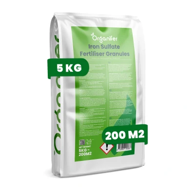 Afbeelding van Organifer IJzersulfaat Meststof Mos verwijderaar 5kg Voor 250m2