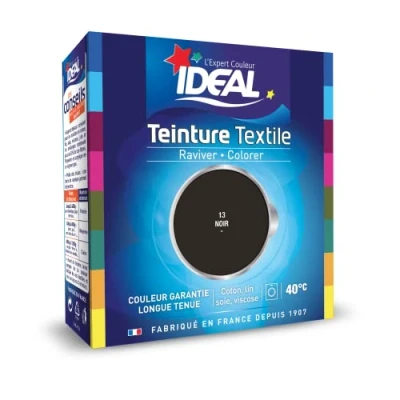 Image de Ideal Teinture Textile Liquide 75 ml Bleu Marine
