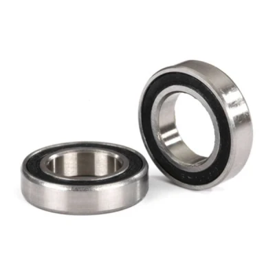 Afbeelding van Ball bearings, black rubber sealed (12x21x5mm) (2)