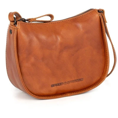 Afbeelding van Spikes &amp; Sparrow Crossbody Schoudertasje Emilie Brandy
