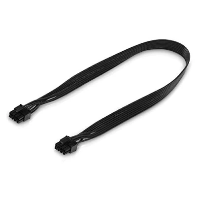 Afbeelding van adaptare 35117 stroomkabel voor grafische kaart 60 cm 8 polige PCIe stekker / zwart