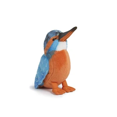 Afbeelding van Living Nature Soft Toy realistische pluche vogels met identificatielabels, AN397, onbekend, 12 cm, blauw