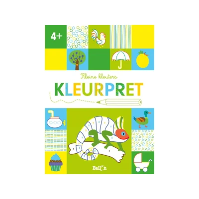 Afbeelding van Uitgeverij ballon kleurboek kleurpret kameleon