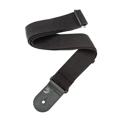 Image de Planet Waves 50CT00 Sangle guitare en coton 5cm attaches cuir