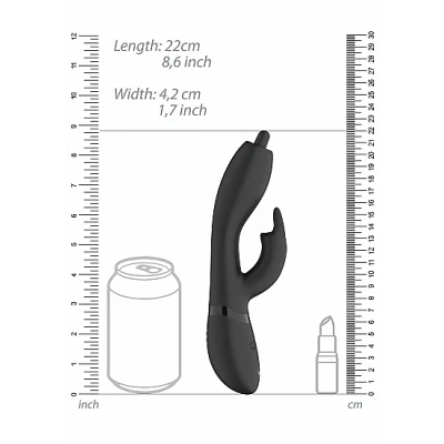 Afbeelding van Nilo Rabbit Vibrator Zwart