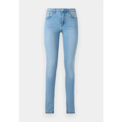 Afbeelding van Vero Moda Vmtanya Piping Slim fit jeans, Dames, Maat: XSx30, Light blue denim
