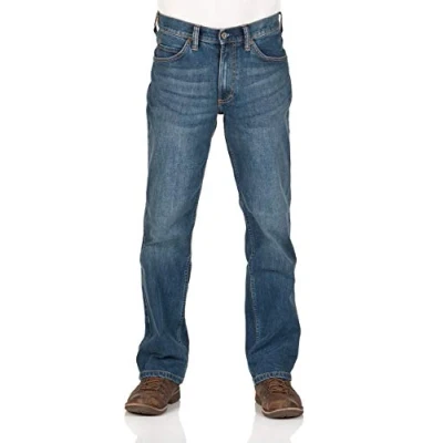Afbeelding van Mustang Tramper Straight leg jeans, Heren, Maat: 36x34, Denim blue