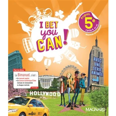 Image de I Bet You Can! Anglais 5e (2018) Manuel élève