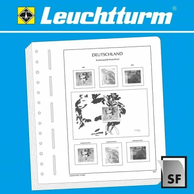 Afbeelding van Supplement jaar: 2023 Duitsland bladen voor Basisalbum (9 st.) Leuchtturm, voordrukbladen (champagnekleurig)