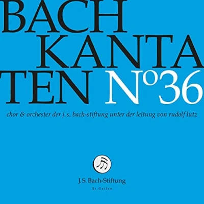Afbeelding van Choir &amp; Orchestra Of The J.S. Bach Foundation, Rudolf Lutz Bach: Kantaten 36 (CD)