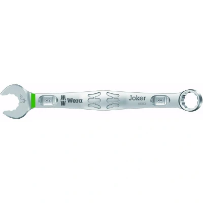 Afbeelding van Wera 05020219001 6003 Joker 9 Ring steeksleutel mm
