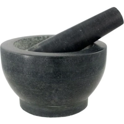 Afbeelding van Cookinglife Vijzel Graniet Zwart ø 18 cm