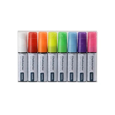 Afbeelding van Krijtstift Europel 15mm assorti etui 8 stuks