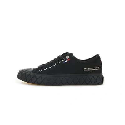 Afbeelding van Palladium ACE Unisex Sneakers laag, Maat: 37, Black Katoen