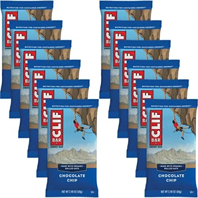 Afbeelding van Clif Bar 12 stuks chocolate chip energierepen (12 x 68 g)