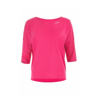 Afbeelding van Winshape Ultra Leichtes 3/4ARM Longsleeve, Dames, Maat: XS, Deep pink
