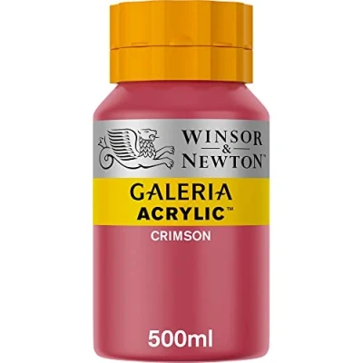 Image de Winsor &amp; Newton Acrylique Galeria 500ml Cramoisie Série 1