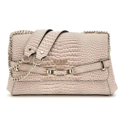 Afbeelding van GUESS Schoudertas Silvye Convertible Xbody Flap Bag Taupe