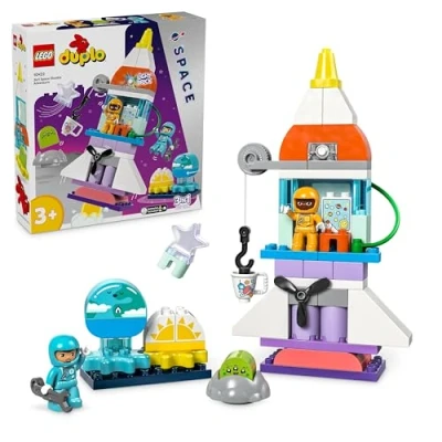 Image de LEGO® DUPLO® Town 10422 L&#039;aventure en navette spatiale 3 1