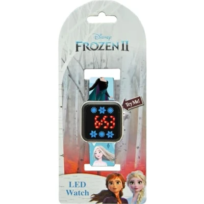 Afbeelding van Disney Frozen LED Horloge Blauw